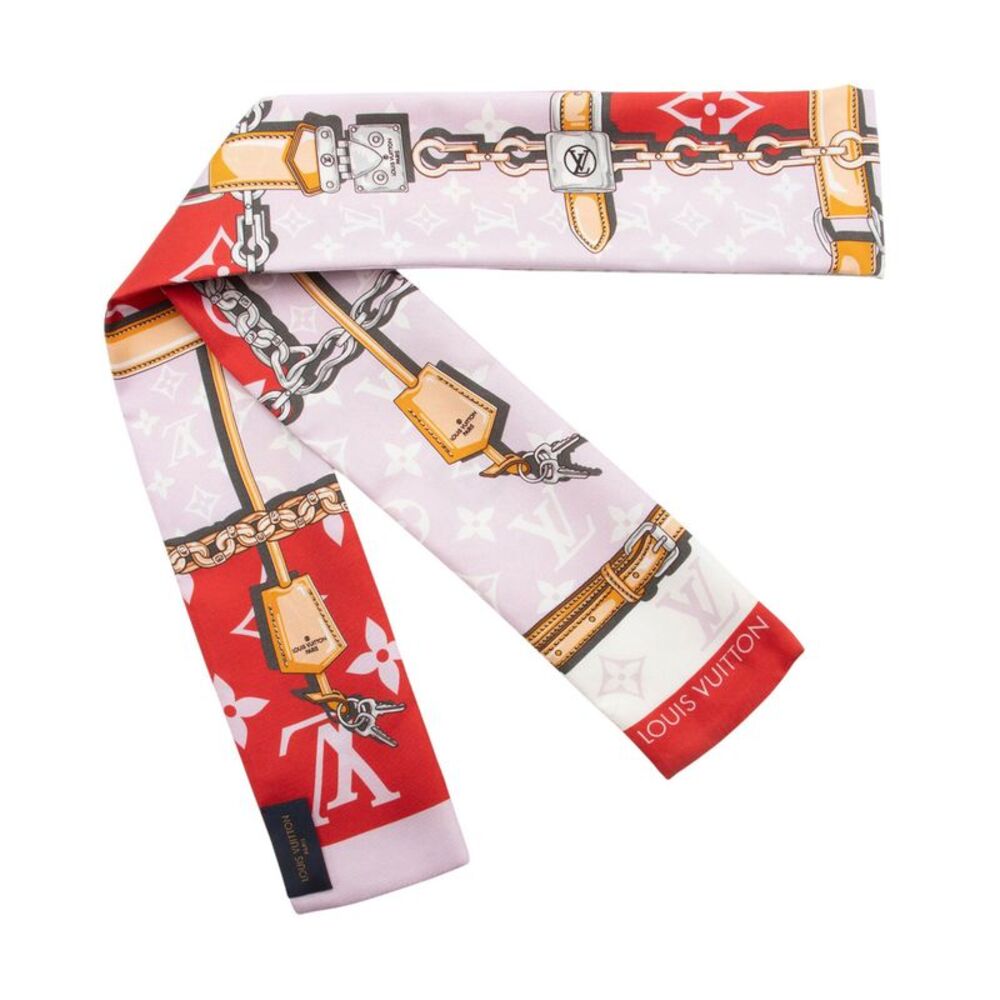 Louis Vuitton Silk Confidential Bandeau Scarf